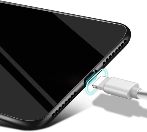 Compatible with iPhone SE 2022/2020/7/8 Case - Thin Blue Line American Flag Pattern with Soft TPU Bumper Protection...