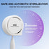 Toothbrush Sanitizer, UV Toothbrush Sanitizer and Holder with Fan Drying 3 Minute Timer Toothbrush Covers for Any Toothbrush, Rechargeable Portabl...