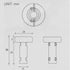 6Pcs DC 5V USB Humidifieration Atomization Disc Mirco Interface Atomization Drive Circuit Board for DIY Home...