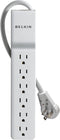 Belkin 6-Outlet Commercial Power Strip Surge Protector, 6ft Cord, 720 Joules, White...
