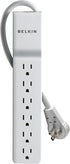 Belkin 6-Outlet Commercial Power Strip Surge Protector, 6ft Cord, 720 Joules, White...
