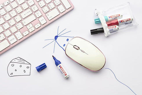 edding 0.5 mini permanent marker - black - 10 marker pens - fine round nib 1 mm - waterproof, quick-drying - smudge-proof - mini marker for cardbo...