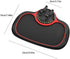 Multifunction Car Anti-Slip Mat Auto Phone Holder Car Dashboard Mat with Phone Holder in Car Auto Non-Slip Car Mats for Phone Holders...