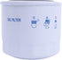 Oil Lube Filters 72201898 16097-0010 Compatible With Massey Ferguson 1205 1205H 1210 1215 1215H 1220 FC23 FC33 GC2300 GC2310 GC2400 GC2410 GC2600 ...