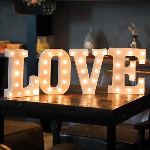 MUMUXI Marquee Light Up Letters | Large Light Up Numbers | Battery Powered and Bright with Every Letter of The Alphabet | for Wedding, Birthday, P...