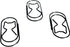 Paper Clips Lage,Black Jumbo Paper Clips 2 inch Cute Decorative Fat Cat Paper clips 50pcs 50mm Wide Non Skid Smooth Finish Steel Wire Bookmark Off...