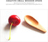 5 Pieces Mini Wooden Spoons, Small Salt Spoon with Short Handle Mini Wood Scoop for Spice Jars Tea Coffee Milk Powder, Natural Color...