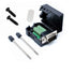 Connector DB9 RS232 D-SUB Male Adapter to Screw Connector 9 Pin Port to Terminal Connector Signal Module with Case (Male Connector DB9)...