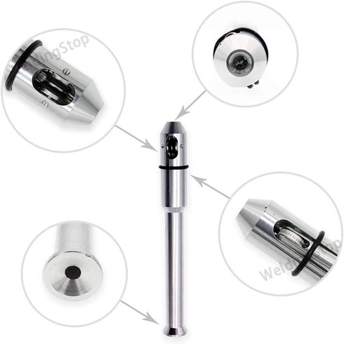 TIG Pen Finger Feeder Welding Rod Holder 1.0-3.2mm (1/32''-1/8'') Welding Wire Pencil Filler TIG-Pen Welding Feed Stick Holder Weld Filler Metal T...