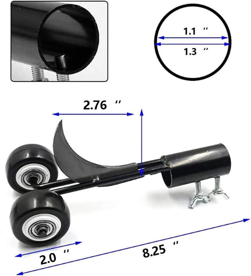 Weed Puller Tool with Wheels, Stand Up Weeding Tools for Garden Patio Backyard Lawn Sidewalk Driveways Weeds...