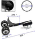 Weed Puller Tool with Wheels, Stand Up Weeding Tools for Garden Patio Backyard Lawn Sidewalk Driveways Weeds...