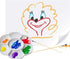 2pcs Paint Pallet, 6.5" Plastic Paint Tray Reusable Flower Paint Palette for Kids Acrylic Watercolor Oil Painting Color Mixing DIY Art Craft, Easy...