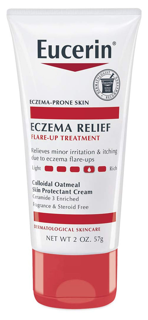 Eucerin Eczema Relief Flare-up Treatment - Provides Immediate Relief for Eczema-Prone Skin - 2 oz. Tube...