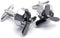 Plane Airplane Aircraft Propeller Mens Shirts Cufflinks Wedding, Black Silver, 1 Pair Set...
