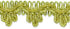 Trims by The Yard Delicia Decorated Gimp Trim, 3/4-Inch Versatile Trim for Sewing, Washable Decorative Trim for Costumes, Home Decor, Upholstery, ...