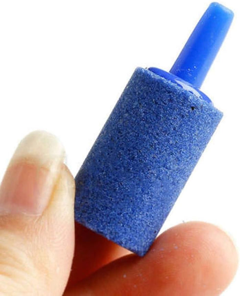 12Pcs Air Stones Cylindrical Air Stone Bubble Diffuser Aquarium Accessories for Aquarium Fish Tank Pump, Blue...