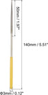 uxcell Diamond Needle Files, 3mm x 140mm Round Type File Handles Hand Tool for Metal Wood Stone Marble 2pcs...
