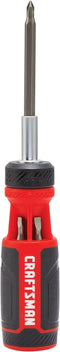 CRAFTSMAN Ratcheting Screwdriver, Push-n-Pick Set, 7 Piece (CMHT68131)...