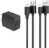 Micro USB AC Charger Fit for Aomais Go Ball Speaker, Sport II Portable,Bugani M99 M90 M130 M115,Insmy IPX7 C12 Waterproof Shower Charger for Bluet...
