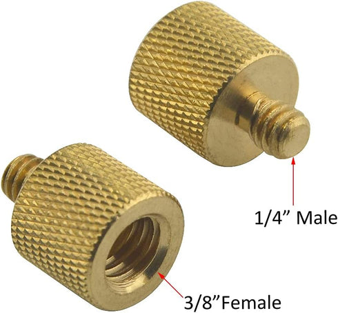 Camera Mount Screw Adapter 22Pack 1/4 Inch and 3/8 Inch Camera Screws Tripod Threaded Screws Adapter Camera Screw Mount Set for Camera Tripod Mono...