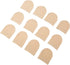 Toe Topper Socks Women 6 Pairs, No Show Liner Half Socks for Heels, Non-Skid Bottom Mule Socks...