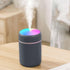 Portable Mini Humidifier, 300ml with Colorful LED Night Light, USB Personal Desktop Humidifier for Car Office Home Travel, Auto Shut-Off, 2 Mist M...