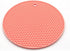 Trivets for Hot Dishes (RED) - Hot Pads for Kitchen, Silicone Pot Holders for Hot Pots and Pans, Silicone Mats for Kitchen Countertops, Table, Fle...