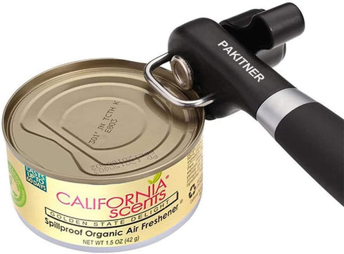 PAKITNER- Safe Cut Can Opener, Smooth Edge Can Opener - Handheld Easy Turn Knob, Manual Can Opener, Ergonomic Smooth Edge, Food Grade Stainless St...
