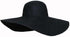 Womens Floppy Straw Hat Wide Brim Foldable Packable Braid Cap UV Protection Summer Gardening Hiking Beach Sun Hat (Black)...