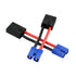 3pcs Compatible with TRX Female to EC3 Male Connector Adapter with 14awg 5cm/2inch Wire(BDHI-07)...