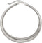 Women's Chunky Striped Flat Snake Collar Necklace Exaggerated Heavy Metal Twisted Torques Necklace...