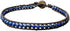 Infinityee888 Trendy Anklet Lapis Bead Ankle Bracelet 10 Inches Woven with Leather Cord Beautiful Handmade Hippie Bohemian Style...