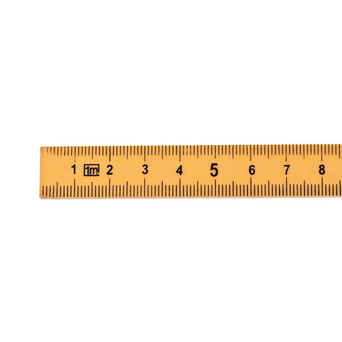 uxcell Folding Ruler 100cm 6 Fold Metric Measuring Tool ABS for Woodworking Engineer Yellow...