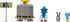 Sonic The Hedgehog 2.5" Level Clear Diorama with Sonic, flicky & Pocky...
