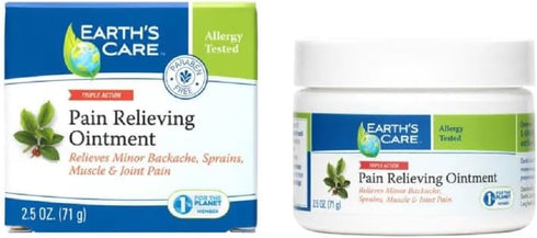 Earth's Care Pain Relieving Ointment - Triple Action Muscle and Joint Cream (1)...