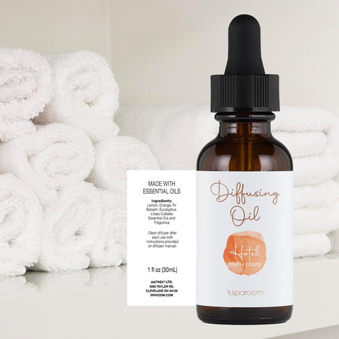 SpaRoom Aromatherapy Diffusing Fragrance Essential Oils Crafted Blends for Diffusers, Candles and Air Fresheners, 30 mL, Fresh and Classy Hotel Sc...