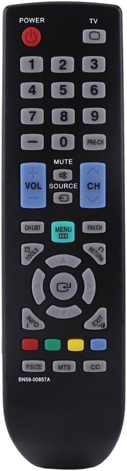 Replacement Remote Control for Samsung TV BN59-00857A / BN59-00865A / BN59-00942A, Compatible with Multiple Models - No Programming Required for L...