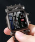 Fashion Mens Digital Watch LED Binary Watches for Men Waterproof Outdoor Casual Black Silicone Square Watches...