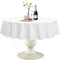 Softalker Round Tablecloth, Waterproof & Stain Resistant Table Cloth Wrinkle Free Fabric Washable Polyester Table Cover for Spring/Party/Outdoor -...