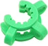 8PCS Laboratory Plastic Tube Clamp 19mm Green Ground Glass Joint Frosted Joint Standard Conical Interface Clamp Suitable for Any Scientific or Hom...