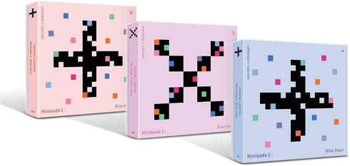 TXT - minisode1 : Blue Hour Album+Folded Poster+Extra Photocards Set (VR ver.)...