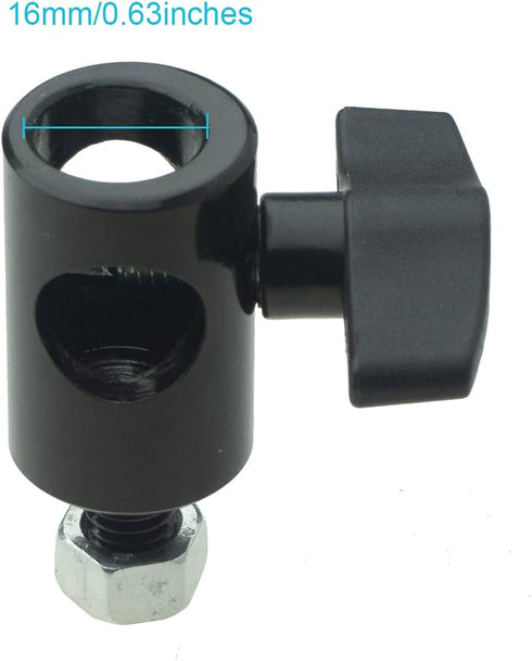 WELLMAKING 2PCS Rapid Adapter Convert with 3/8" Screw DSLR Mount Bracket Multi Functional Mount Bracket Adapter, Photo Studio, Light Stand Tip Boo...