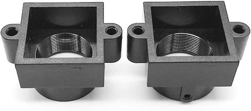 20 Pieces M12 20MM Hole Spacing Interface Plastic CCTV Security Camera Lens Holder Board Lens Holder Board Module Lens Mount Connector, Black...