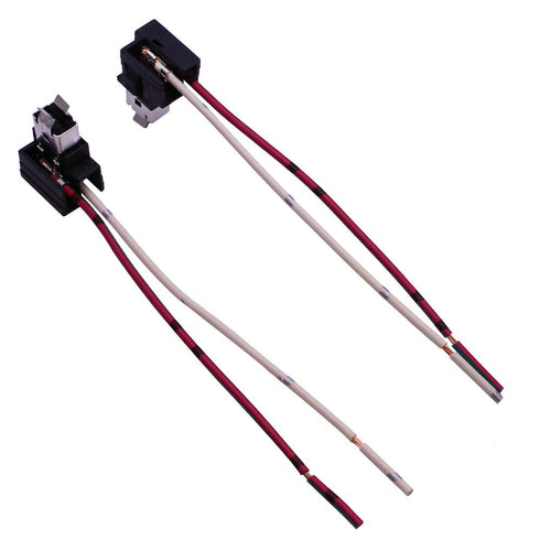 H1 H3 Headlight Fog Light Bulb Extension Socket Wire Harness Connector Holder(Pack of 2)...