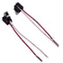 H1 H3 Headlight Fog Light Bulb Extension Socket Wire Harness Connector Holder(Pack of 2)...