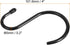 PATIKIL 4" S Shaped Hooks, 12 Pack Multipurpose S Hanging Hooks for Hanging Items in Your Home, Garage, Workshop, Black...