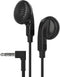 Maeline Bulk Earphones with 3.5 mm Headphone Plug - 20 Pack Wholesale Bundle - Black...