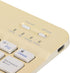 Hilitand Bluetooth Keyboard,Universal Compact Ergonomic Mobile Phone/Tablet/Laptop/PC Typewriter,for Android/iOS/Windows(Yellow)...