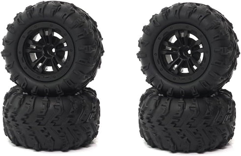 4PCS Replacement 85MM Tire Wheel Tyre RC Spare Parts Compatible with JJRC Q117-A Q117-B RC Car...