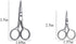 2PCS Household small embroidery scissors Tailor's Scissors Stainless Steel Scissors DIY Tools(2.5/3.5in)...
